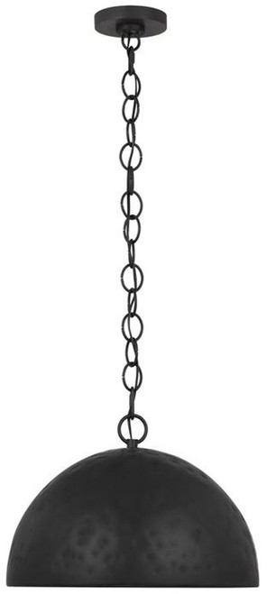 Visual Comfort Studio EP1251AI Whare Modern Aged Iron 24" Pendant Light