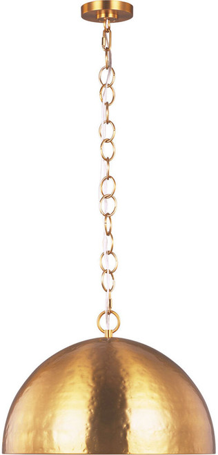 Visual Comfort Studio EP1251BBS Whare Retro Burnished Brass 24" Lighting Pendant