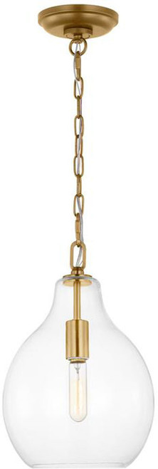 Visual Comfort Studio EP1451BBS Magnus Modern Burnished Brass Mini Hanging Light Fixture