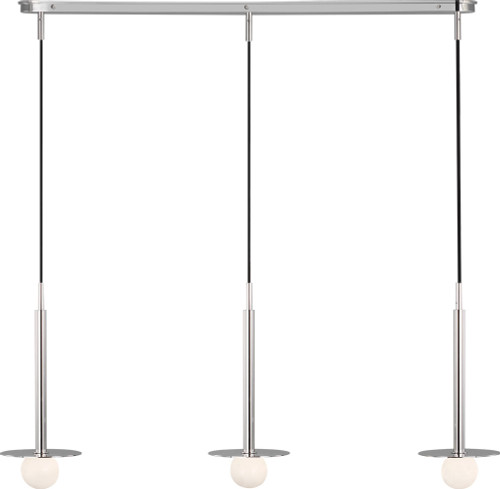 Visual Comfort Studio KC1143PN Nodes Modern Polished Nickel LED Multi Pendant Lighting Fixture