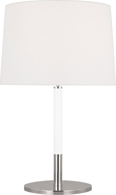 Visual Comfort Studio KST1041PNGW1 Monroe Modern Polished Nickel Table Light