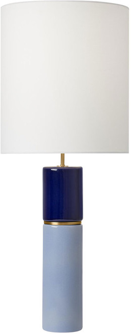 Visual Comfort Studio KST1101CPB1 Cade Modern Polar Blue LED Table Lamp Lighting