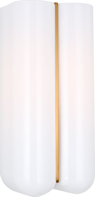 Visual Comfort Studio LXW1061BBS Cheverny Modern Burnished Brass Vanity Lighting Fixture