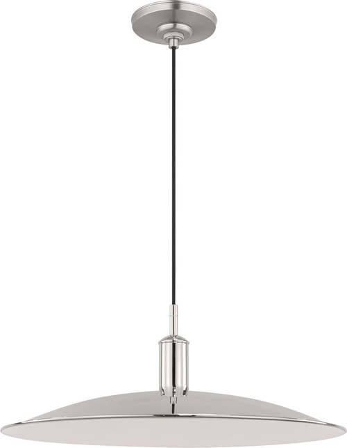 Visual Comfort Studio TP1251PN Dash Modern Polished Nickel LED 24" Drop Ceiling Lighting