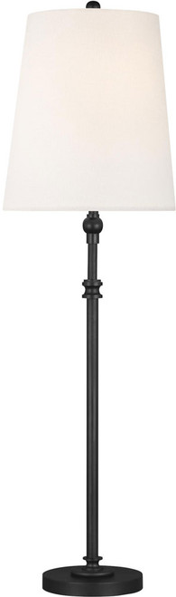 Visual Comfort Studio TT1001AI1 Capri Aged Iron LED Buffet Table Top Lamp