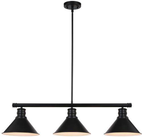 Vaxcel H0269 Akron Modern Oil Rubbed Bronze Kitchen Island Light Fixture