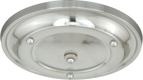 Vaxcel P0058 Polished Nickel Small Canopy Kit Multiple Pendant Holder