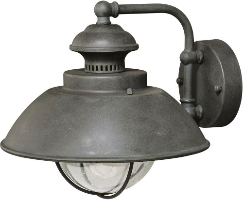 Vaxcel T0267 Harwich Textured Gray Exterior 10" Lighting Sconce