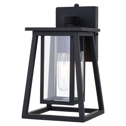 Vaxcel T0607 Blackwell Matte Black Exterior 6.5" Wall Mounted Lamp