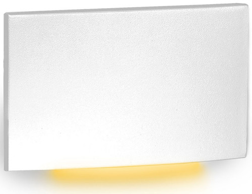 WAC Lighting 4031-AMWT Modern White LED Scoop Indoor Step Light