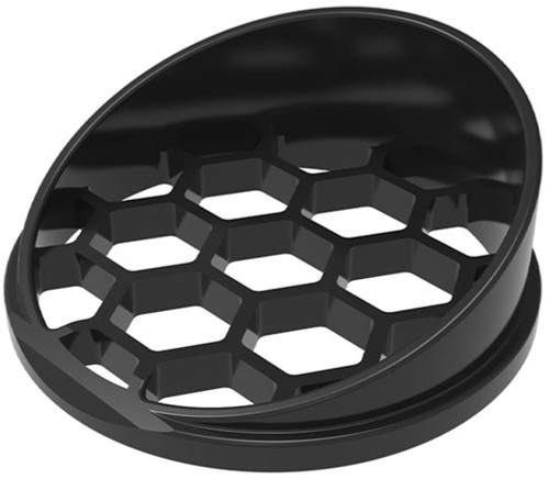 WAC Lighting 5111-HCL Modern Black Snap-on Honeycomb Louver Glare Control