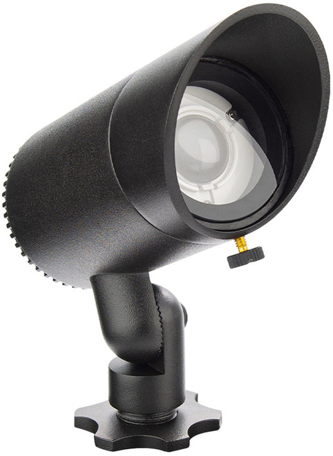 WAC Lighting 5311-BK InterBeam Contemporary Black LED Outdoor Accent Light