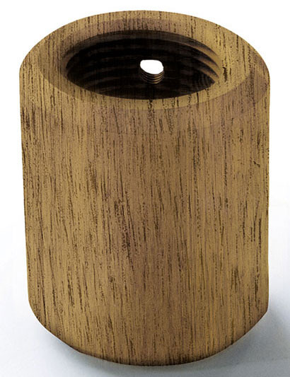 WAC Lighting DC-DK Distressed Koa Indoor / Outdoor Ceiling Fan Downrod Coupler