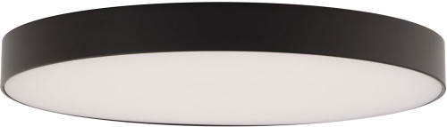 WAC Lighting FM-240508-9CS-BK Edgeless Round Contemporary Black LED Ceiling Light Fixture
