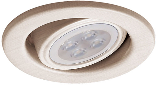 WAC Lighting HR-837LED-BN WAC Modern Brushed Nickel LED Down Lighting Insert