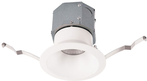 WAC Lighting R4DRDR-F9CS-WT Pop-in Modern White LED Down Lighting Complete Kit