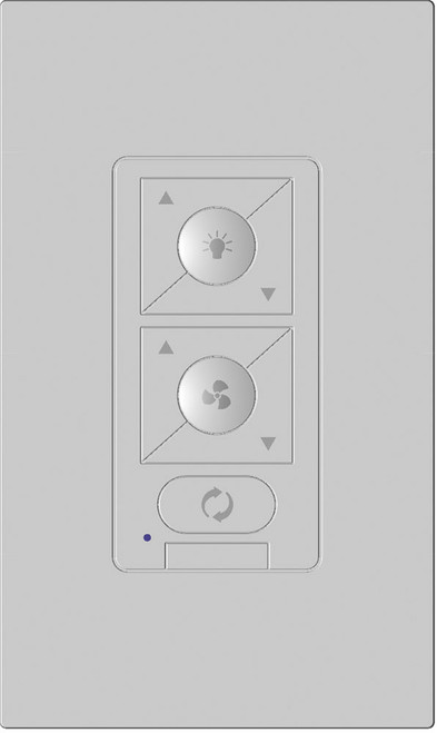 WAC Lighting WC20-WT White Ceiling Fan Wall Control