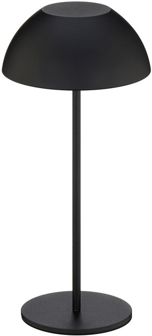 WAC Lighting TL-W251511-CS-BK Channing Modern Black LED Rechargeable Exterior Table Lamp