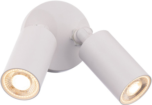 WAC Lighting WS-W230302-30-WT Cylinder Modern White LED Outdoor Spot Lighting
