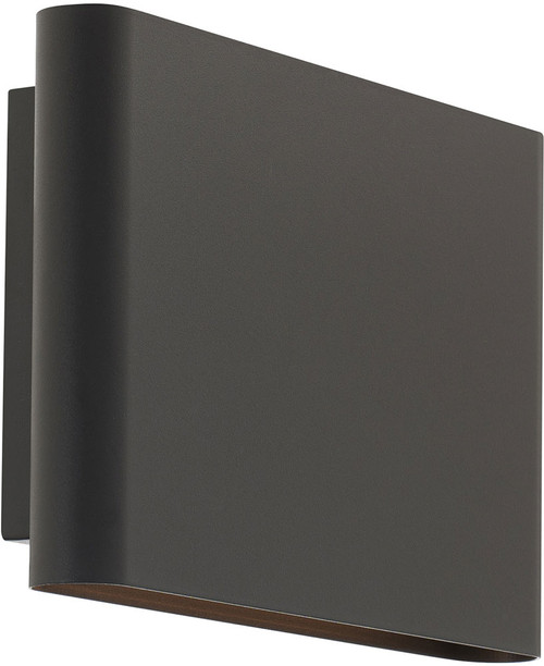 WAC Lighting WS-W250305-CS-BZ Tablet Contemporary Bronze LED Outdoor Light Sconce