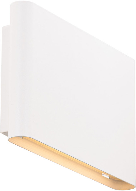 WAC Lighting WS-W250305-CS-WT Tablet Contemporary White LED Outdoor Wall Lamp