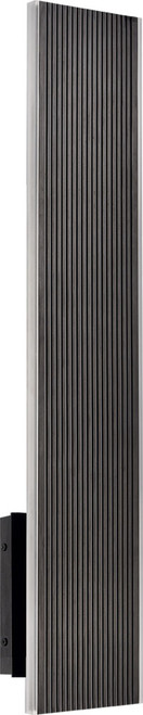 Zeev Lighting EW10502/LED-24/BX Oluk Contemporary Oxide Black LED 24" Outdoor Wall Lighting