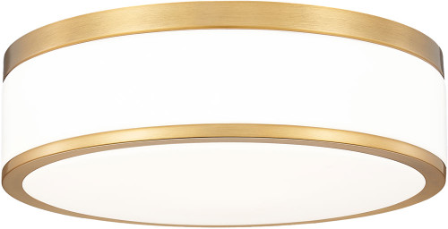 Z-Lite 1012F12-MGLD-LED Ballord Modern Modern Gold LED 12" Flush Mount Lighting Fixture