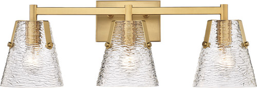 Z-Lite 1101-3V-MGLD Analia Modern Modern Gold 3-Light Bathroom Lighting