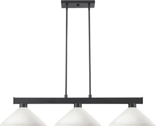 Z-Lite 152MB-AMO14 Cobalt Contemporary Matte Black Kitchen Island Lighting