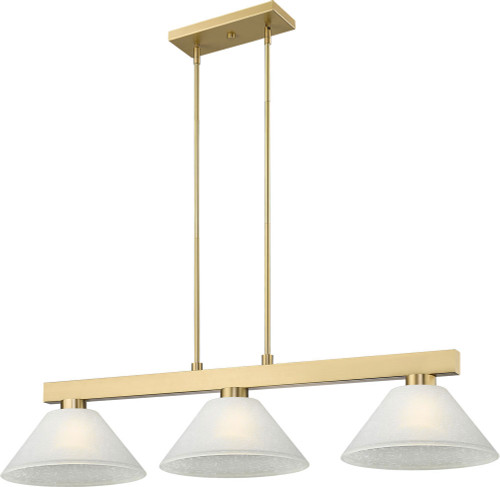 Z-Lite 152MGLD-AWL14 Cobalt Contemporary Modern Gold Kitchen Island Light Fixture