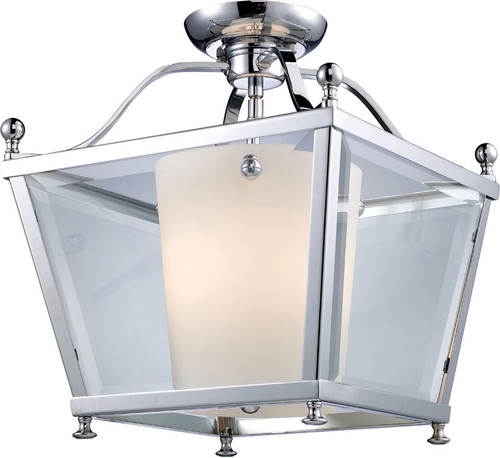 Z-Lite 178-3SF-M Ashbury Chrome 12.25" Wide Flush Mount Light Fixture