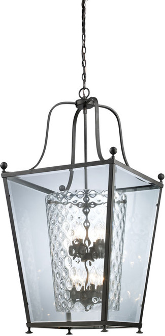 Z-Lite 179-8 Ashbury Bronze 21" Wide Foyer Light Fixture