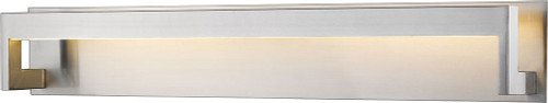 Z-Lite 1925-37V-BN-LED Linc Contemporary Brushed Nickel LED 37" Bath Lighting Sconce