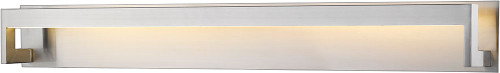 Z-Lite 1925-48V-BN-LED Linc Contemporary Brushed Nickel LED 48" Bathroom Lighting