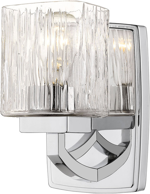 Z-Lite 1929-1S-CH Zaid Contemporary Chrome Wall Sconce Lighting