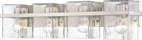 Z-Lite 1938-4V-BN Bennington Modern Brushed Nickel 4-Light Vanity Light Fixture