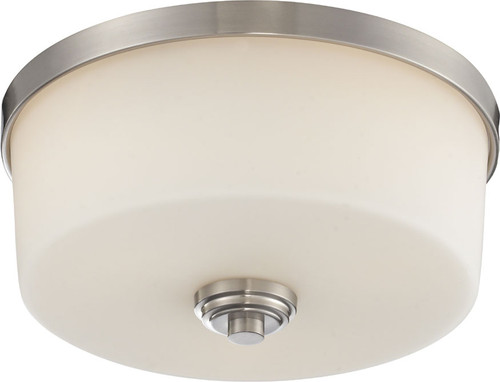 Z-Lite 226F3 Lamina Brushed Nickel 13.875" Wide Overhead Lighting Fixture