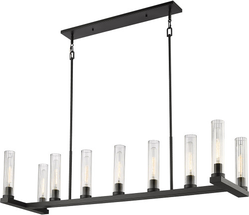 Z-Lite 3031-9L-BRZ Beau Modern Bronze Island Lighting