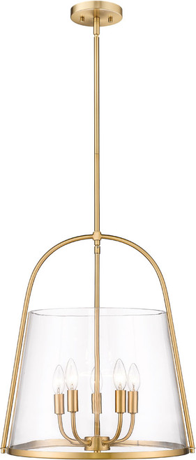 Z-Lite 3041P18-MGLD Archis Contemporary Modern Gold Pendant Light Fixture