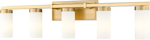 Z-Lite 3044-5V-MGLD Danica Modern Modern Gold 5-Light Bathroom Sconce