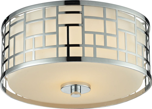Z-Lite 328F12-CH Elea Chrome6" Tall Ceiling Lighting