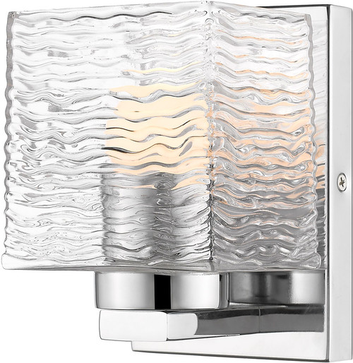Z-Lite 336-1S-CH-LED Barrett Contemporary Chrome LED Lighting Wall Sconce