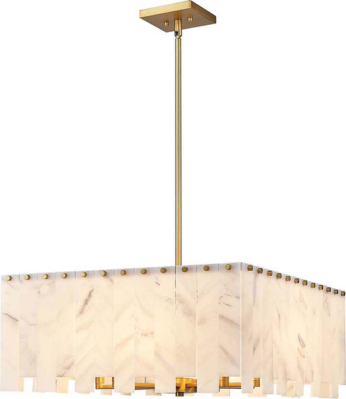 Z-Lite 345P26-RB Viviana Contemporary Rubbed Brass 26" Drop Ceiling Lighting