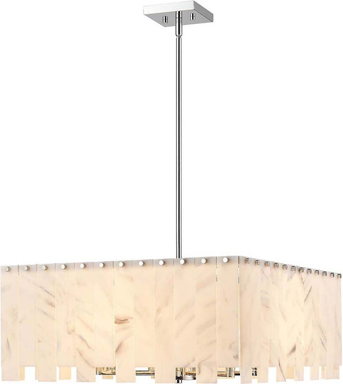 Z-Lite 345P26-PN Viviana Modern Polished Nickel 26" Drop Lighting