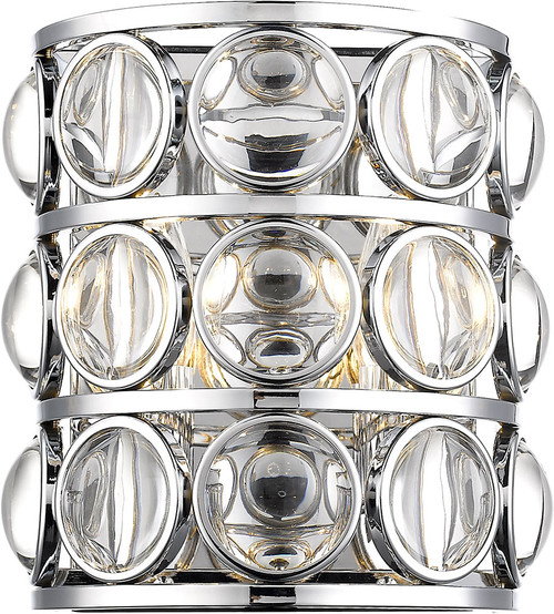 Z-Lite 4004-2S-CH Eternity Chrome Wall Sconce