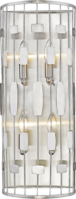 Z-Lite 430-4S-BN Almet Brushed Nickel Lighting Sconce