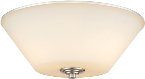 Z-Lite 432F3-BN Jarra Brushed Nickel Overhead Lighting Fixture