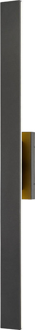 Z-Lite 5006-48BK-LED Stylet Modern Sand Black LED Outdoor Wall Lighting Sconce