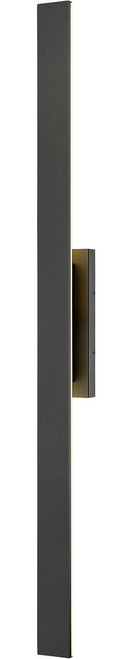 Z-Lite 5006-60BK-LED Stylet Modern Sand Black LED Exterior Wall Lighting