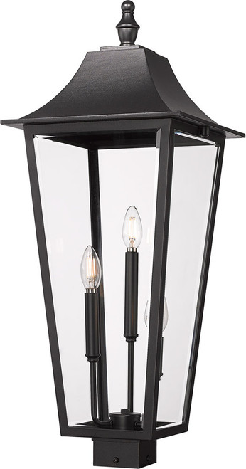 Z-Lite 5008PHXLS-BK Gannon Black Outdoor Post Light Fixture